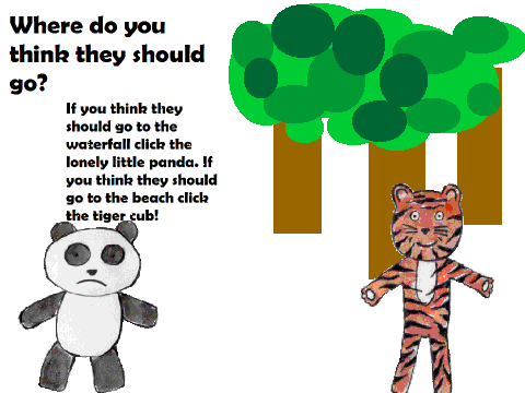 Panda branching story